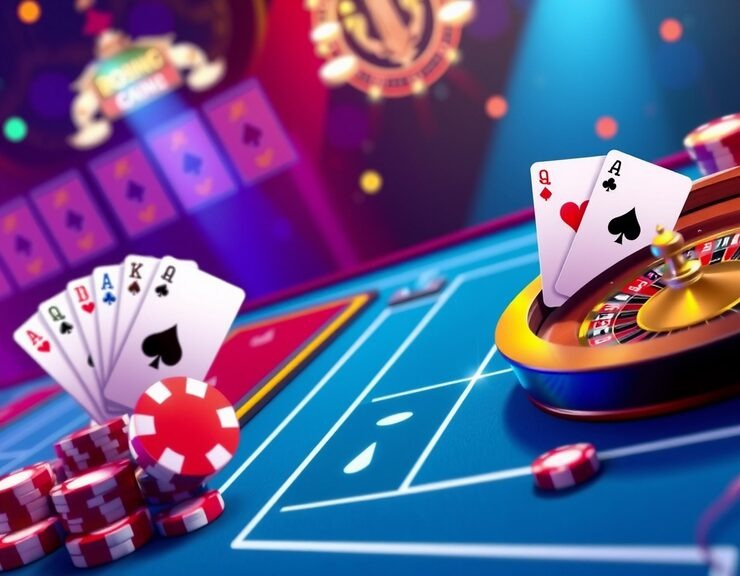 Mobile app dashboard with live games